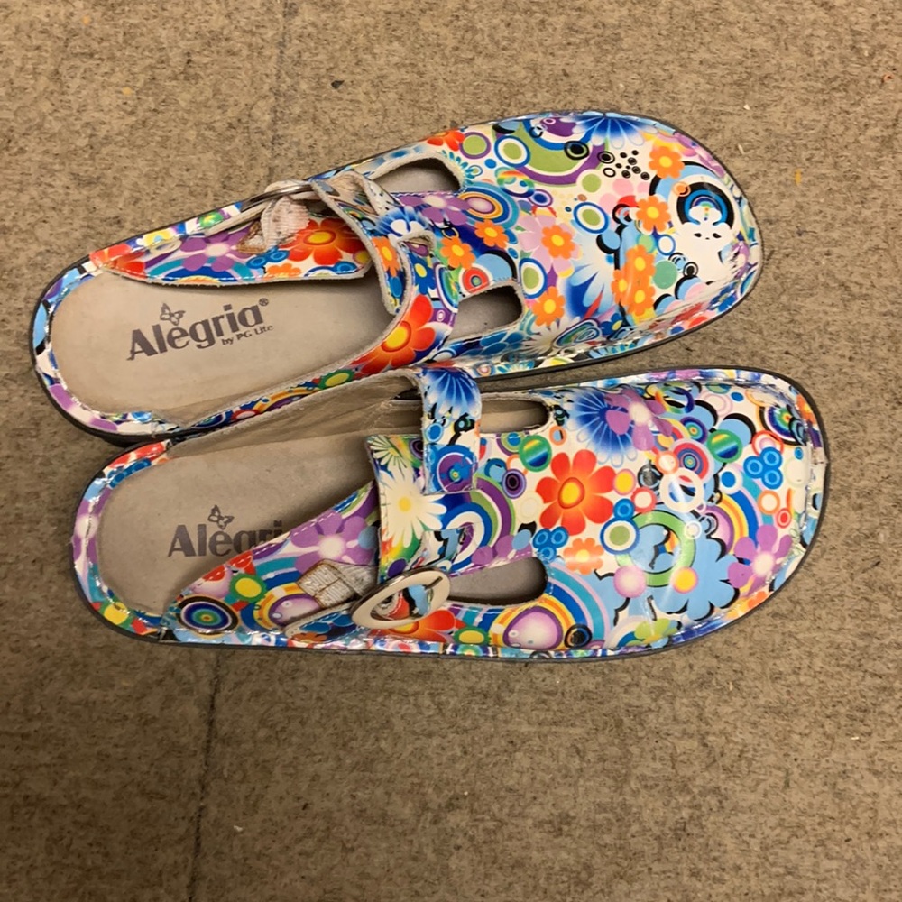 Alergria Donna Hippie Chic Patent Leather Clog 41/10-10.5